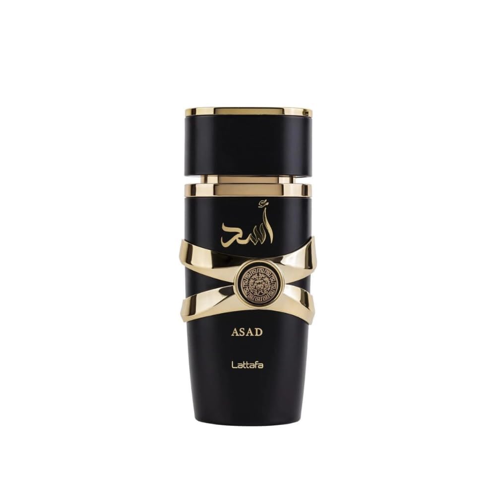 Lattafa Asad Lattafa für Unisex Eau de Parfum Spray, 100 ml Herren Damen Parfum