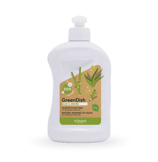 GreenDish „Aloe Vera & Bambus“ (mit Echtem Seifenkraut)