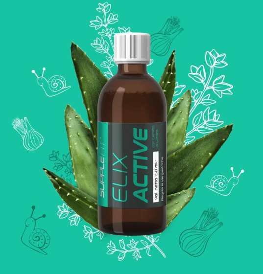 ELIX ACTIVE mit Schneckenextrakt für eine gesunde Verdauung und Wohlbefinden– 150ml
