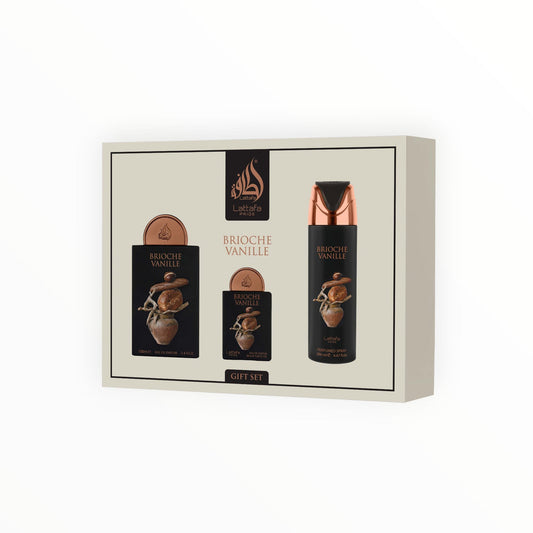 Lattafa Brioche Vanille Giftset 3-Set