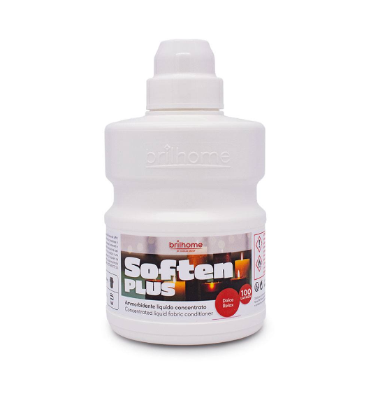 Soften Plus „pure Entspannung“ – Konzentrierter Flüssiger Weichspüler 100 Wäschen (VEGAN) 500 mL