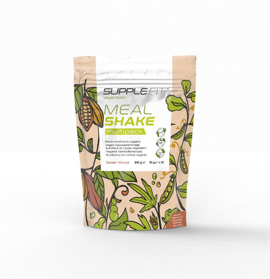 VEGANER Meal Shake mit Kakao | Multipack (31 g x 10 St.)